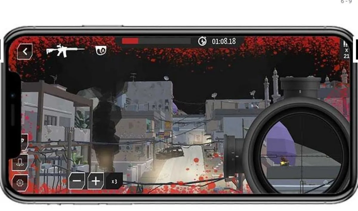 Virtual Shot Rifle Targettraining Mount inkl. QR-Code für Handy IOS oder Android